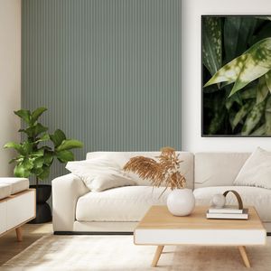 Revestimiento Ripado Verde Glaciar